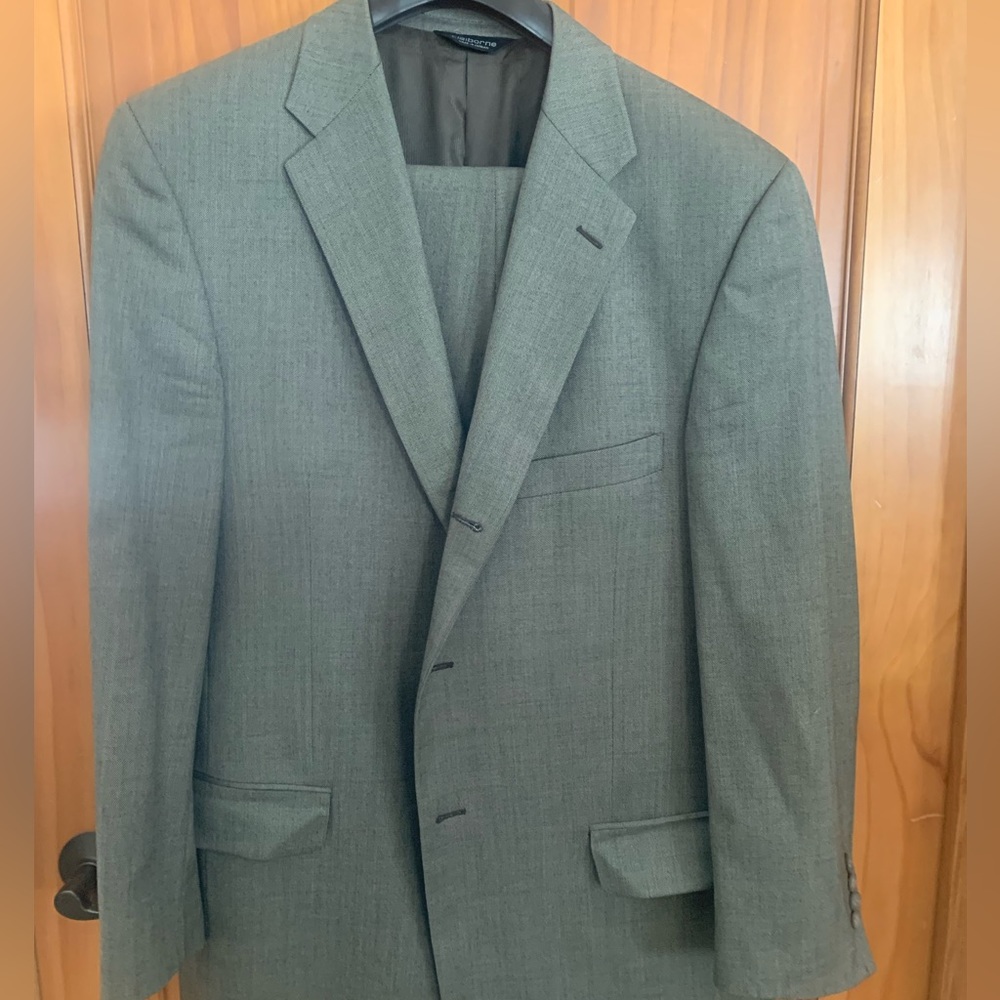 Brown Claiborne suit coat and pants